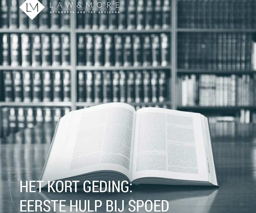 Het kort geding: eerste hulp bij spoed