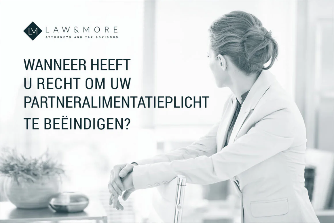 Wanneer wordt de alimentatieplicht stopgezet? Lees het hier.