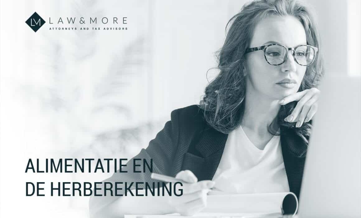 Alimentatie en de herberekening