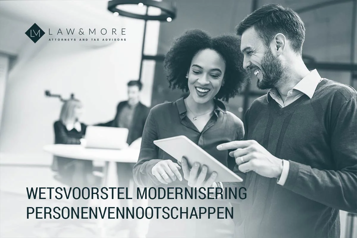 Wetsvoorstel Modernisering personenvennootschappen