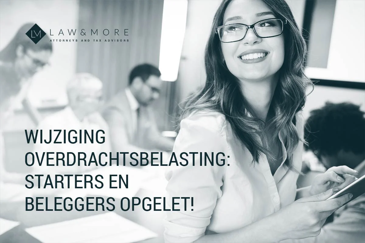 Wijziging overdrachtsbelasting. Image