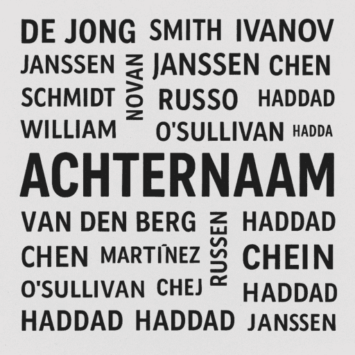 Achternaam