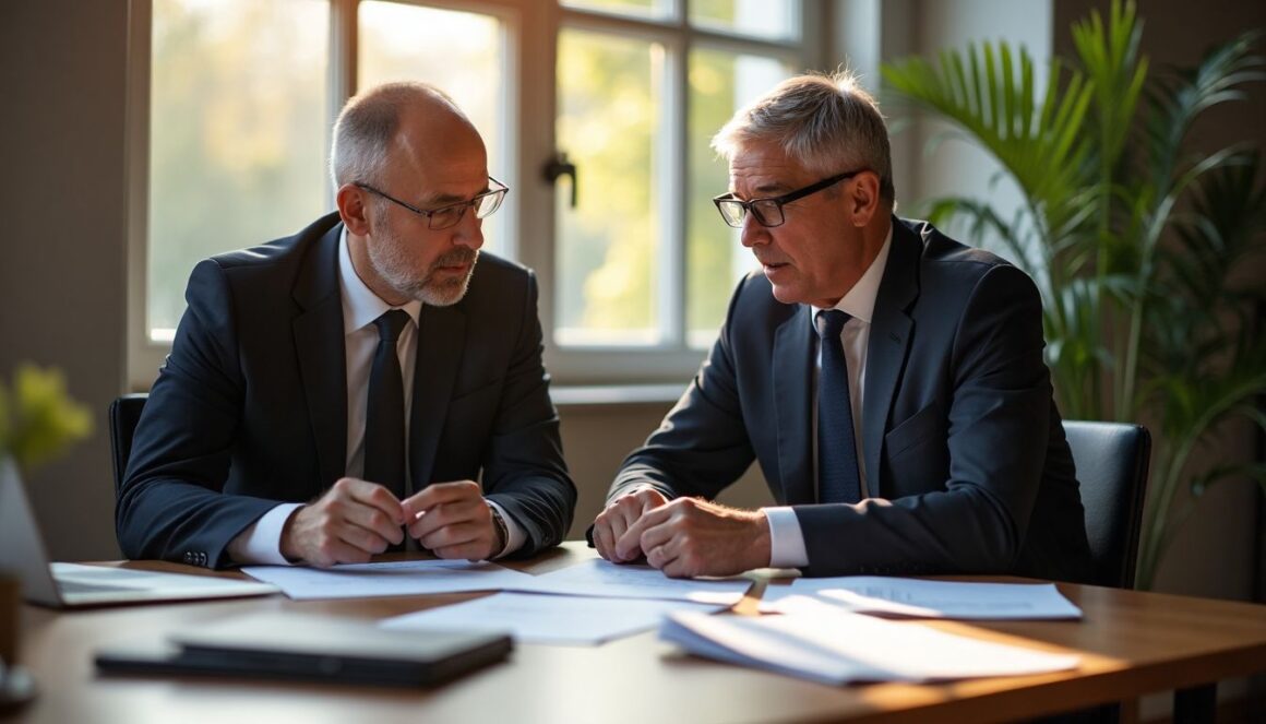Dutch courtroom with legal staff preparing