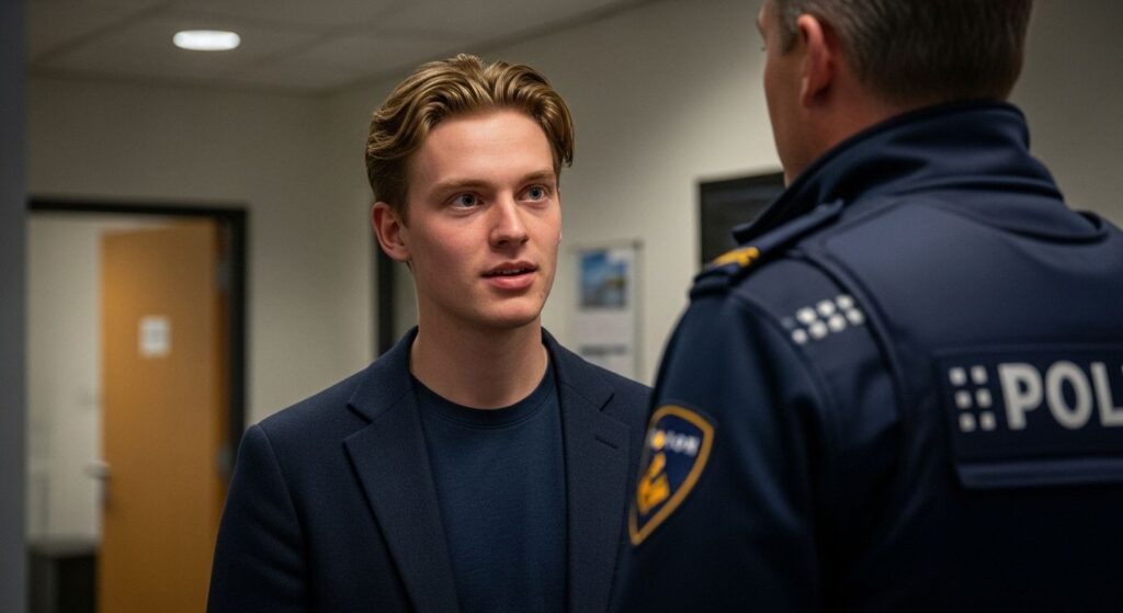 politie verhoor binnenkomst