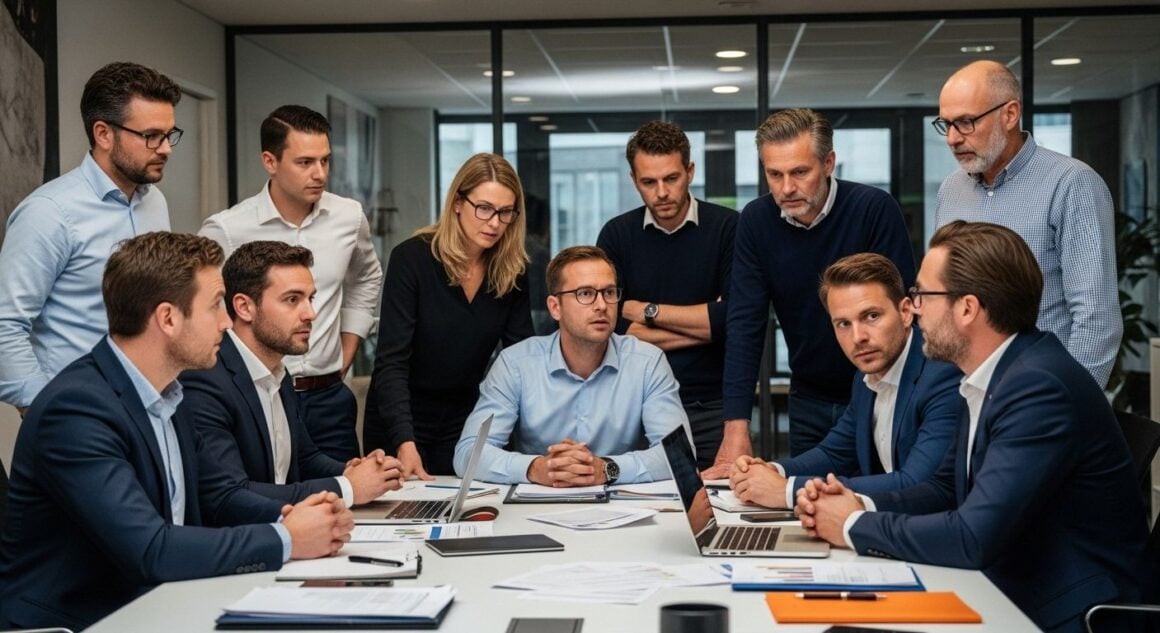 ontslag kantoor interactie