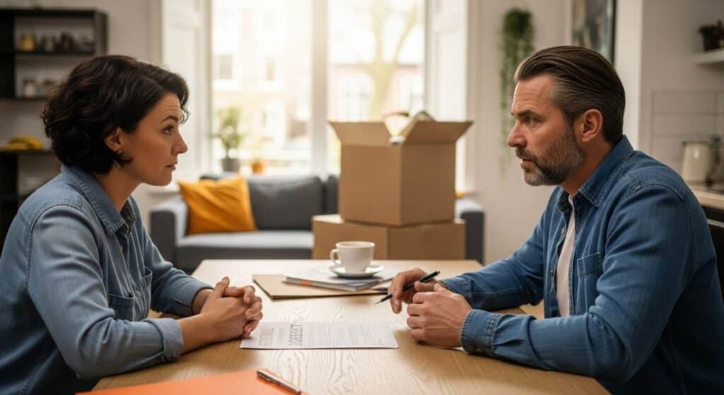 ontbinding huurovereenkomst gesprek