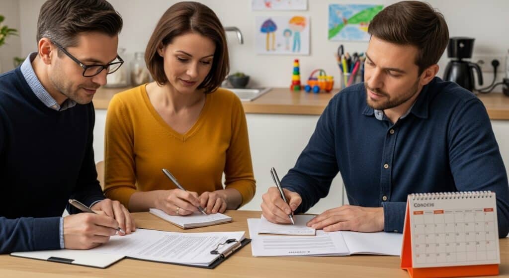 gezamenlijk ouderschap, overleg, familierechtadvocaat