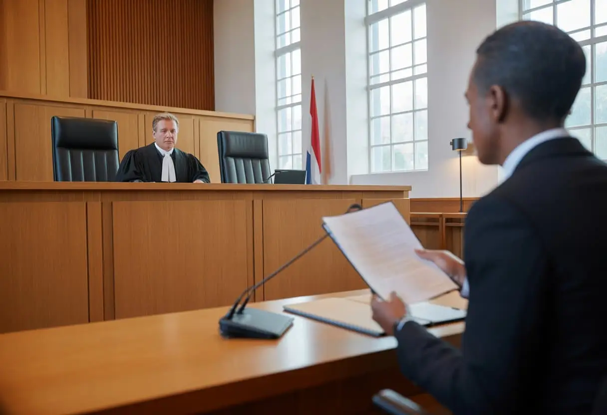 Zitting over een voorlopige voorziening in een spoedprocedure