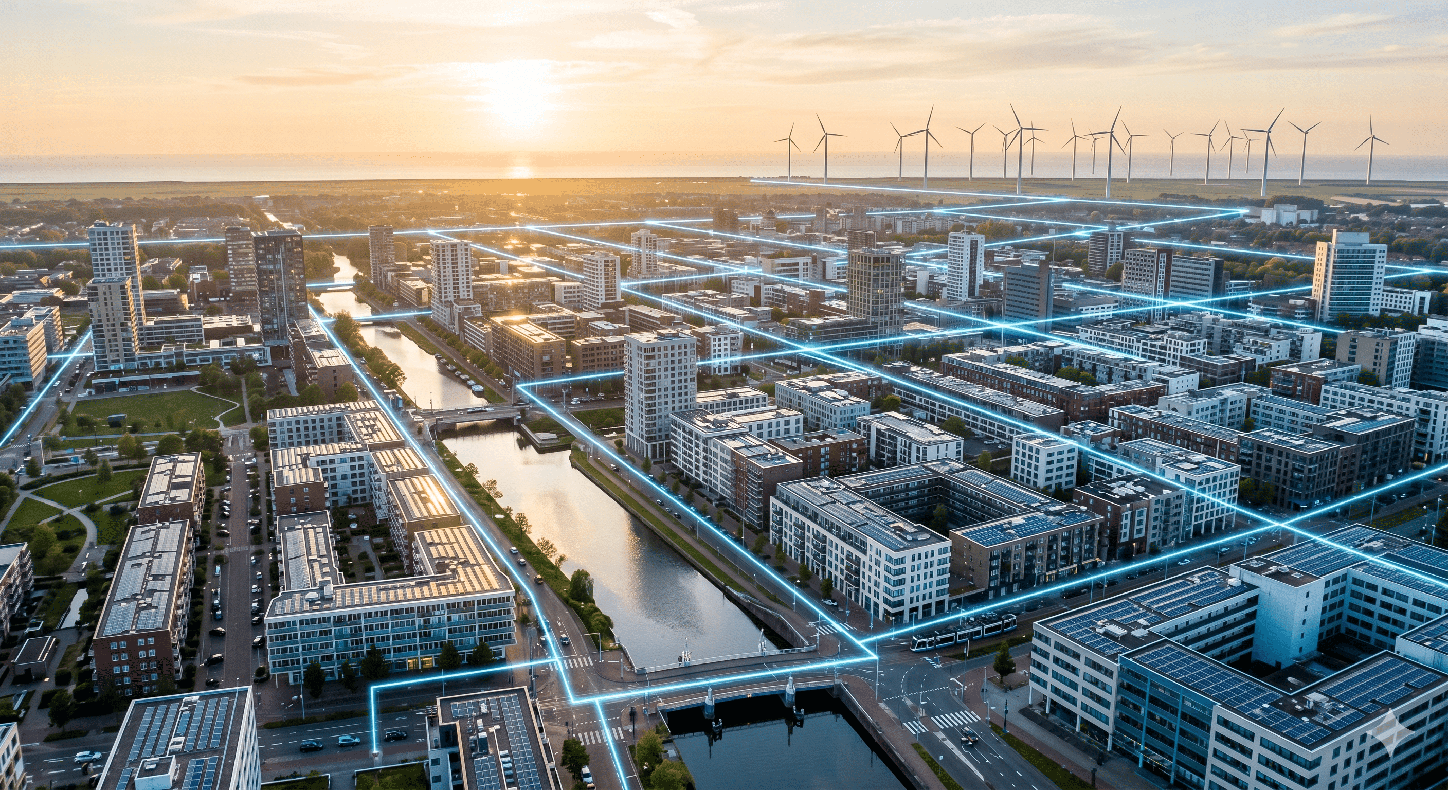 Hoe word je energieleverancier in Nederland? 1 Energieleverancier worden in Nederland: stad als symbool van de energiemarkt