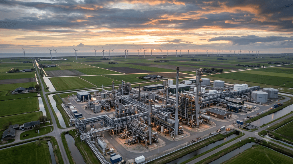 GasbehandelingsinstallatieGasbehandelingsinstallatie voor mijnbouwrecht en gaswinning in Nederland