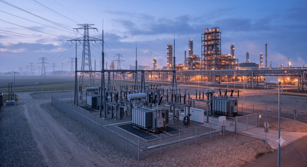 Tarieven van een gesloten distributiesysteem onder de Energiewet - industriële site