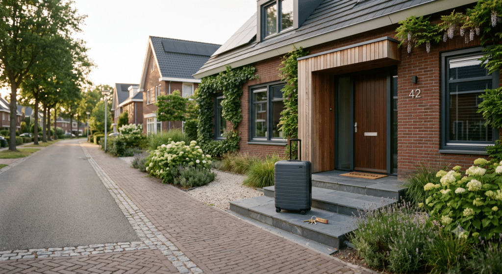koffer en huis