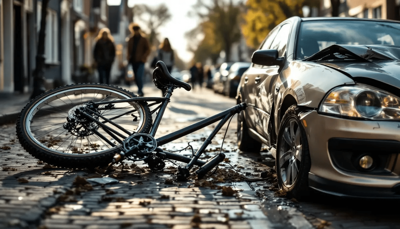 Schade na een aanrijding als voorbeeld van een situatie waarin aansprakelijkheid moet worden vastgesteld.