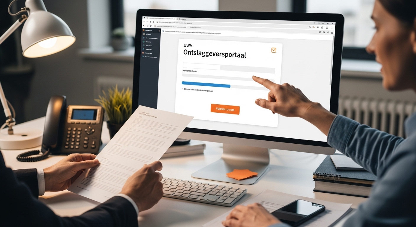UWV statuscontrole, aanvraag volgen