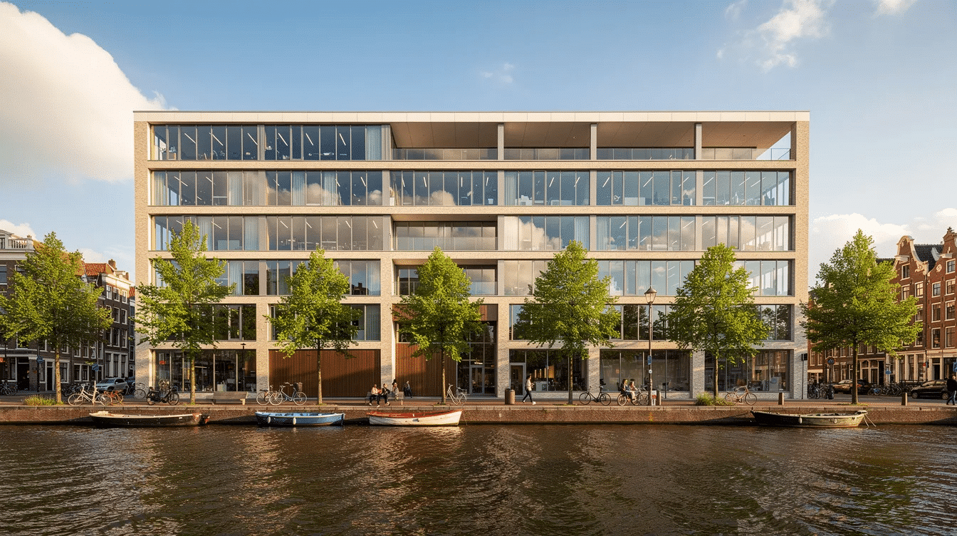 Kantoorgebouw van Law & More in Amsterdam