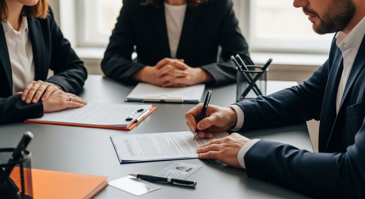 arbeidsconflict documenteren, overeenkomst tekenen