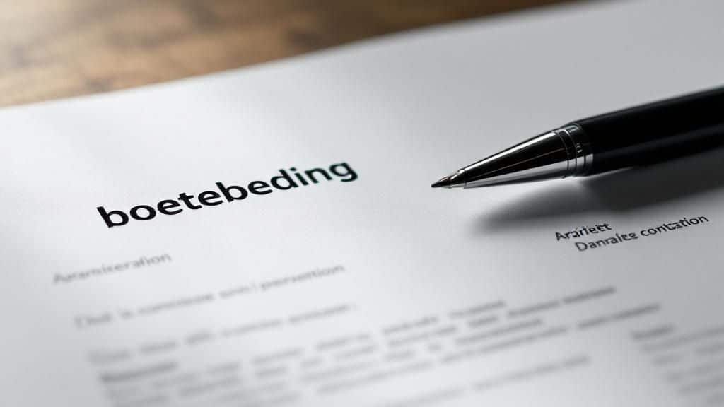 Een reddingsboei in het water