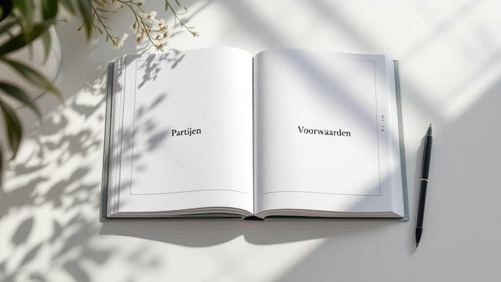 De kernafspraken helder op papier