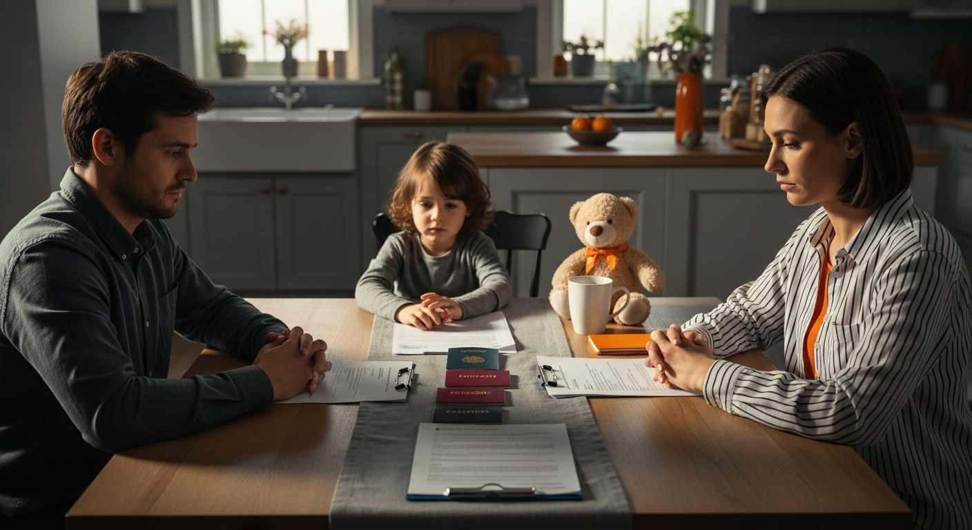 internationaal familierecht scheiding kinderen
