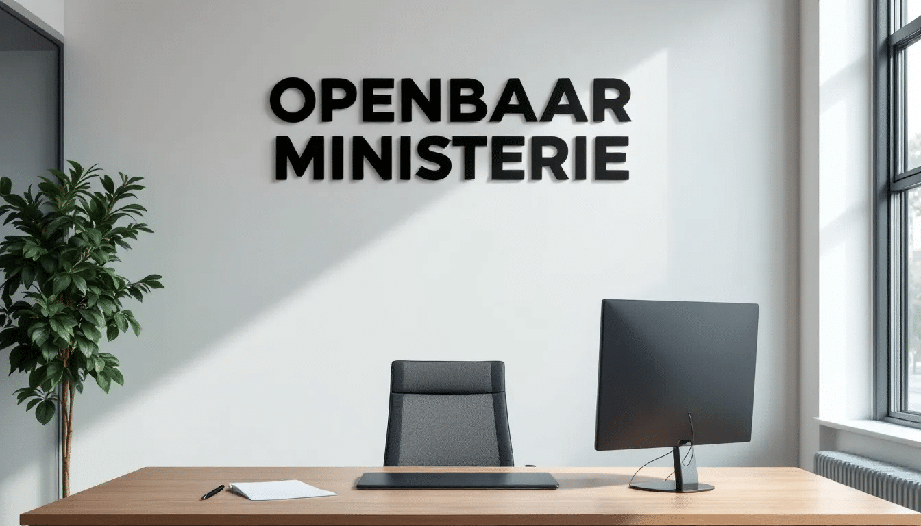 Brief van het Openbaar Ministerie met een strafbeschikking van de officier van justitie
