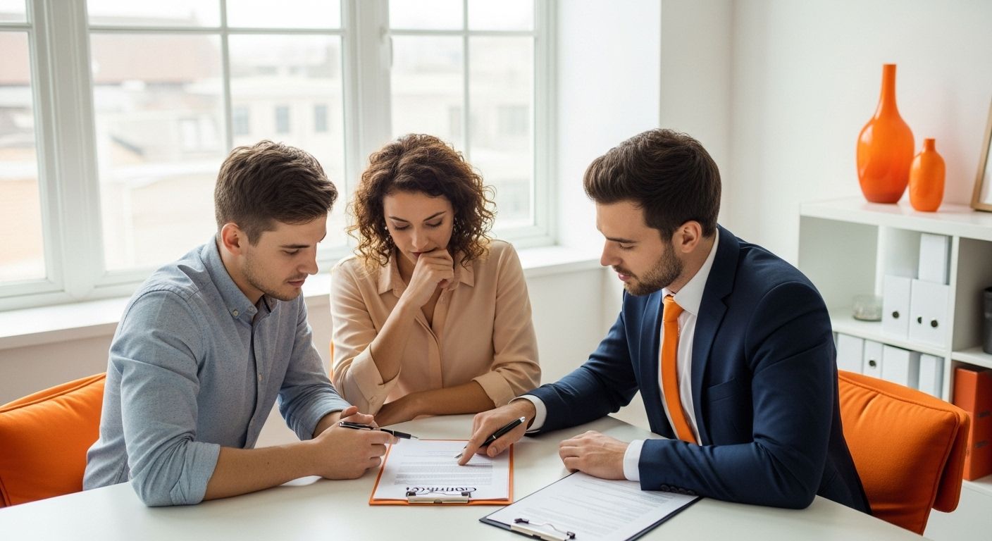 contractbespreking vrienden kantoor