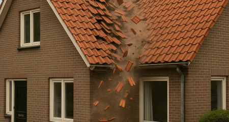 Lekkages en vallende dakpannen: wanneer betaalt de eigenaar