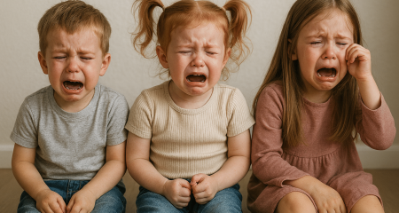 Ouders maken afspraken over de omgangsregeling voor hun kinderen na een scheiding