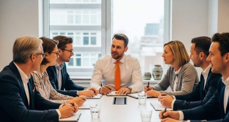 ondernemingsraad overleg meeting