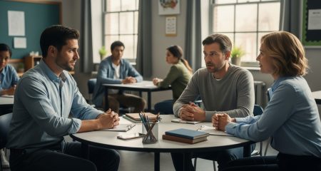 school conflict ouders leraar