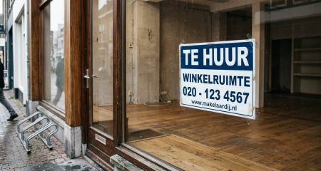 Handtekeningregel op de laatste pagina van een huurcontract, macro-opname