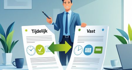 Tijdelijk versus vast contract vergelijken